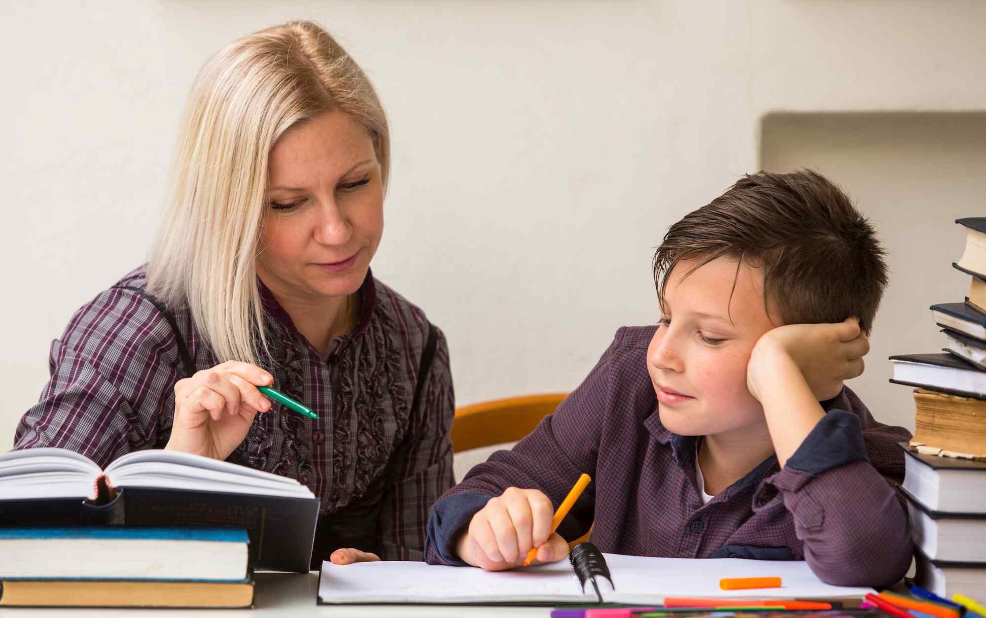 Focused Tutor and Attentive Student! Focused Tutor and Attentive Student!